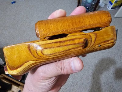 WBP handguards, Romy bake grip