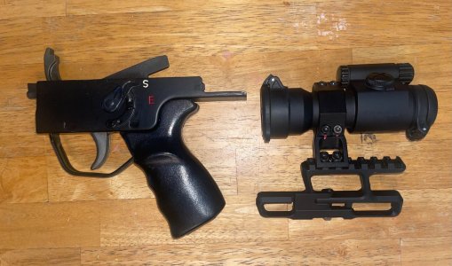 RS Regulate/Aimpoint PRO AKM Setup, JLD PTR91 Steel Lower Complete