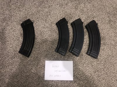 Various AK mags