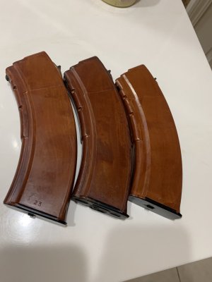 Tula long top bakelite mags 120$ each