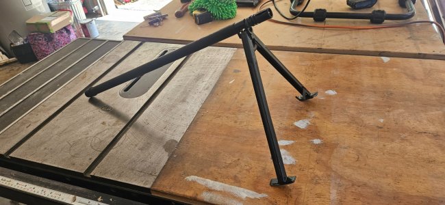 AR heavy barrel with bipod