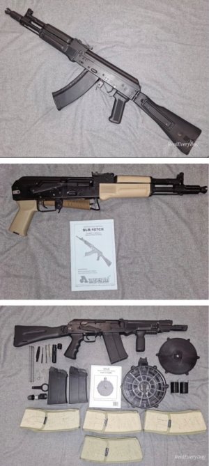Russian Izhmash AK-105 SBR, Bulgarian Arsenal SLR-107CR SBR, Izhmash Saiga-12 11" SBS or parts kits