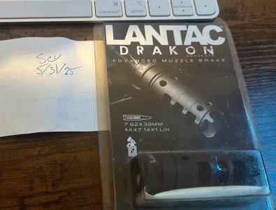WTS Lantac Drakon muzzle brake