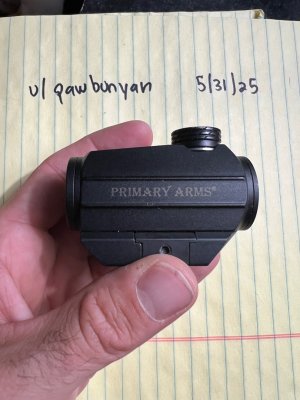 Primary Arms Advanced Micro Red Dot - NV compatible
