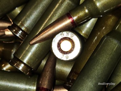 Russian AK-100 “true black” 30rd mags, Russian & Bulgarian 7n6 ammo