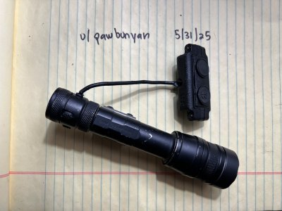 Cloud Defensive Rein 2.0 w/ switch, mlok and picatinny mounts