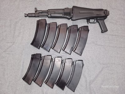Russian Izhmash AK-105 SBR, Bulgarian Arsenal SLR-107CR SBR, Izhmash Saiga-12 11" SBS or parts kits