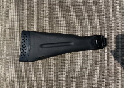 izhmash marked russian ak100 stock with russian recoil pad
