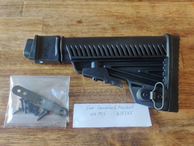 Bulgarian Arsenal Collapsible Stock For AR-M Series