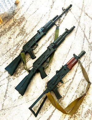 All 3 SLR-107fr/cr/ur SBR’d Bulgarian Aks