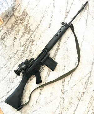 Arizona Response Systems L1A1 - LMT/DSA receiver/ OG Barrel + Accessories