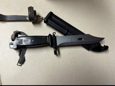 East German 6x4 bayonet