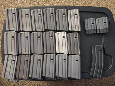 AdventureLine/Simmonds M16, Imperial Defense Services SA80, Colt Ban Era mags