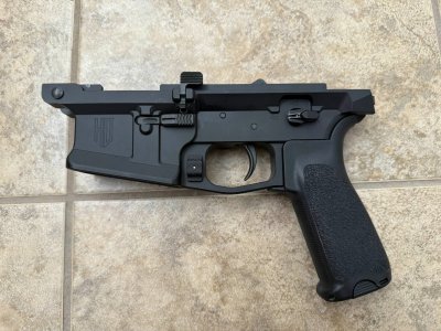 Bren 2 Haga lower, Bobro optic mounts