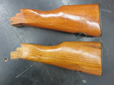 Chinese Norinco 56S / Mak90/ Polytech chu wood buttstocks + blems