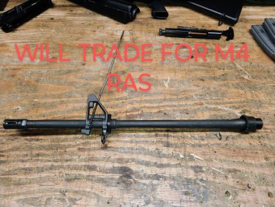 M16A2 barrel (trade for M4 RAS)