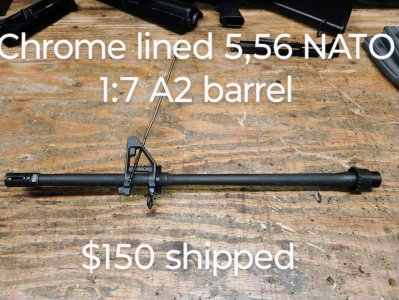 M16A2 barrel 20" government