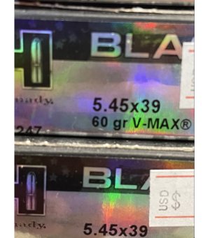 545 Hornady vmax