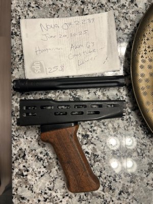 Akm 63 gas tube + lower