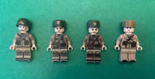 MINI figures, patches , ice cube tray +