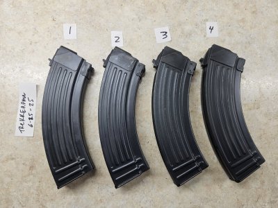 NOS Chinese 762 flat back mags