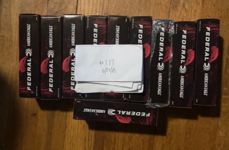 [LAST ONE] 500rds Federal 124gn 9mm ammo