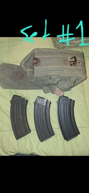 Bosnian chest rig, Russian prototype pouches, Polish tantal pouch, Hungarian tankers w/pouch, EG mag/pouch set, bonesteel stock