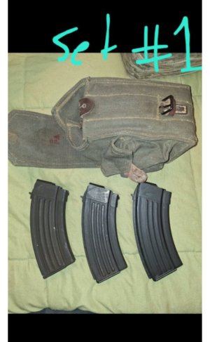 Bosnian chest rig, Russian prototype pouches, Polish tantal pouch, Hungarian tankers w/pouch, EG mag/pouch set, bonesteel stock