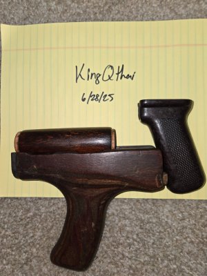 Romanian Dong and pistol grip set