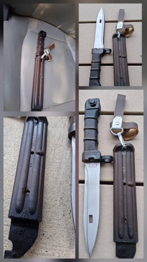 Plum Izzy bayonet
