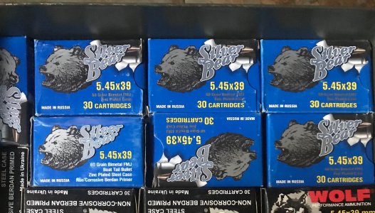 660rds of silver bear