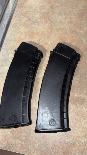 Circle 21/circle 10 5.45 mags