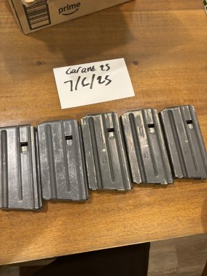 WTS Colt 20 rd usgi mags 35$