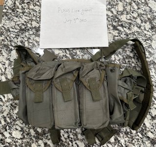 new SSO Jager chest rig