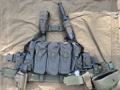 Authentic Russian SSO Jaeger AK chest rig
