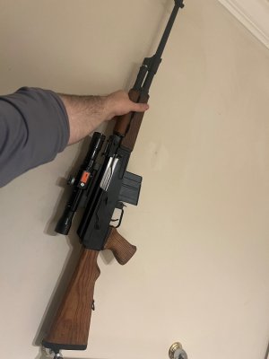 WTS/WTT multiple rifles.  KUSA KP9.   PTR32 Yugo m76 8mm. SA58 pistol MEGA arms 308 DMR