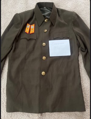 Original North Korean officer Uniform