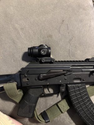 Primary arms 3x micro prism. Acss raptor reticle x39- 300