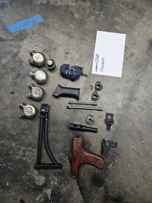 WTS - AK parts clean out lot - dong hg, pistons, Bulgy double folder stock, oil bottles, etc