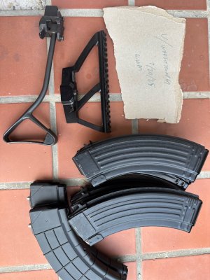 arsenal optic rail, holosun 515, mag lot
