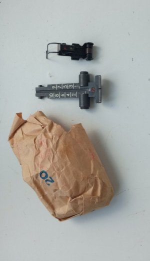 NOS Beryl night sights SET. (active tritium inserts) Fabryka Broni Radom Armory (circle 11)