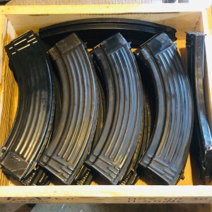 Looking for 4 Surplus steel RPK magazines