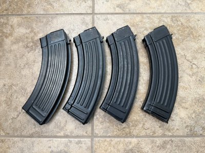 Chinese mags, SVD/PSL Master Mount, BCM grip + Magpul mag release