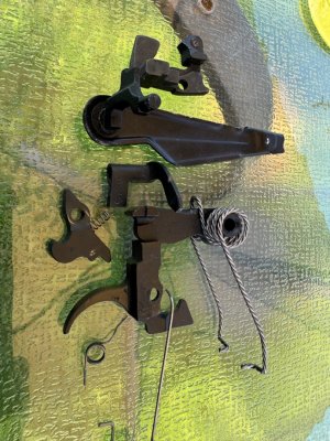 Russian molot 1976 fire control group with safety lever