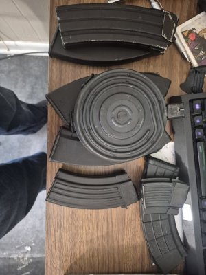 Mag post: Rommy back drum, kusa 103 mags. Galil. Tanker, a 10rder