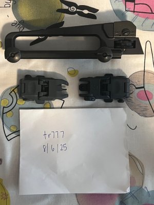 Magpul MBUS sights, Carry Handle Sight