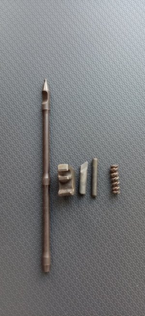 NOS Beryl firing pin/extractor military repair kits with springs and retaining pins. FB Radom Armory (circle 11)