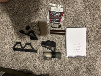 [WTS/WTT] Aimpoint Comp M2 + AKM Midwest Industries AKM Mounts + Ak Palm Grip + Troy Bolt Release