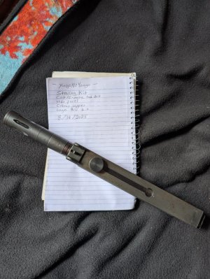 Sterling kit,Colt/C-more red dot,M60 parts, Cobray upper,Lage carbine kit