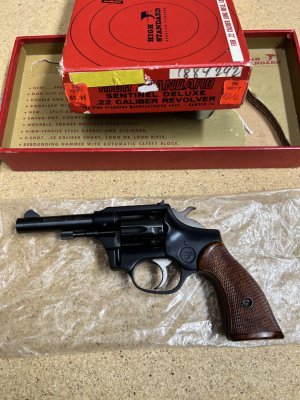 Hi-standard .22 revolver